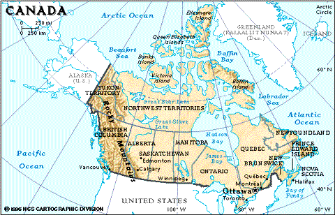 Canada Map